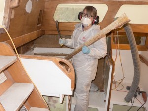 Nina is willing to go to great lengths to get a good galley.