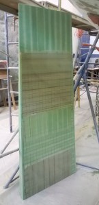 The start of the cockpit sole.