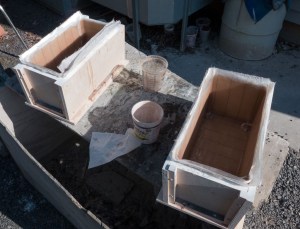 It took a half gallon of resin to laminate the layers of cloth.