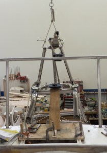 The hanging arrangements. 