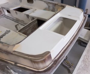 Close up of the locker.