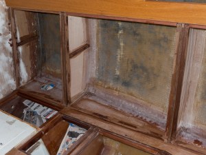 Cleats are glued in.